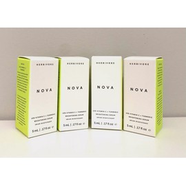 Herbivore Nova Brightening Serum .68 oz (4 x .17 oz) - Brand New!