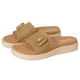 Merrell Women's Fleur Slide Sandal, Beaver, 8