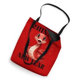 2025 Chinese New Year Snake Women Girls Colorful Cute Tote Bag