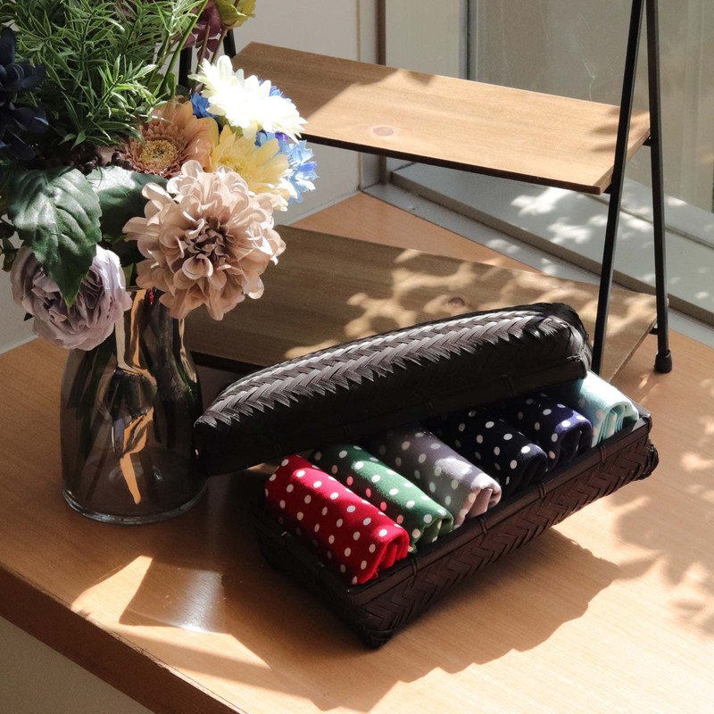 IKS Chusen-dyed Tenugui, Made in Japan, 13.4 x 34.6 inches