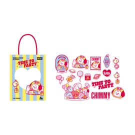 Solomon Shoji BT21 Mobile Decal Sticker Ver.3 (CHIMMY) MOBILE DECO STICKER (TIME TO PARTY)