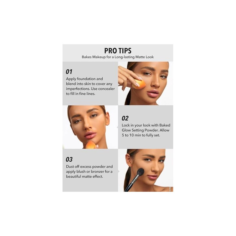 SHEGLAM Polvos Sueltos Para Rostro Con Control De Aceite Sin