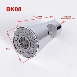 Soytich Ersatz Brausekopf Sp1ltisch Geschirrbrause K1chenbrause Sp1ltischbrause (BK08)