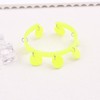 80s 90s Neon Disco Bracelet Set for Women Colorful Acrylic