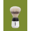 nom Max Natural Bristle Shaving Brush, White