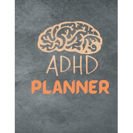 Adhd Planner For Adults 2022: Cool adhd journal planner for adults, kids, teens, women, daily adhd planner book, Adhd Planner For Adults 2022 dated, ... planner, adhd logbook planner for men
