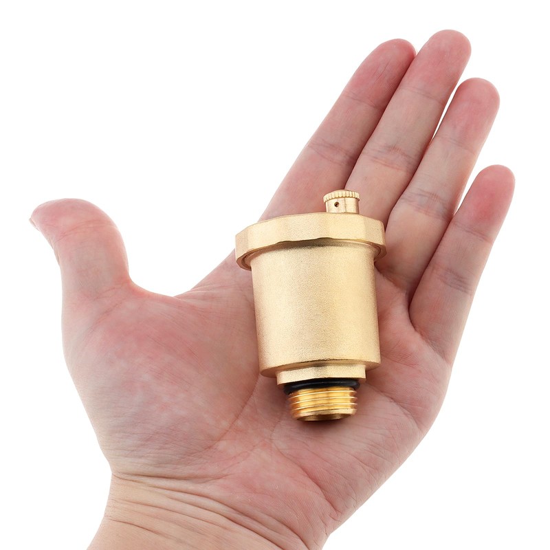1/2" Brass Air Release Valve Kit, Automatic Float Valve with