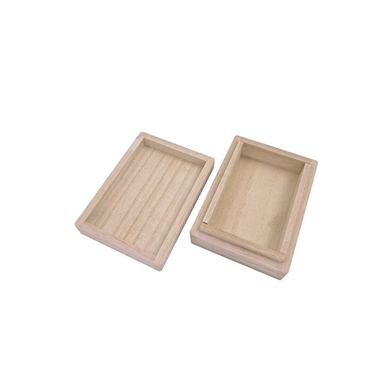 Small Paulownia Boxes, Total Paulownia Boxes, Mini Size, Set of
