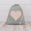 Shirtracer - Gym Bag Backpack - Vintage Retro - Heart