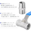 TAILONZ PNEUMATIC 1/2 PT 304 Stainless Steel Ball Valve Set,