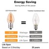 Tsunetani-C7 Edison 0.5W Equivalent to 5 Watt Incandescent LED Filament