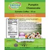 Pumpkin Cheesecake Sumatra Coffee (Gourmet, Naturally Flavored, Whole Coffee Beans)