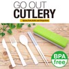 Kokubo KK-043 GO OUT Military Greenery Cutlery Set