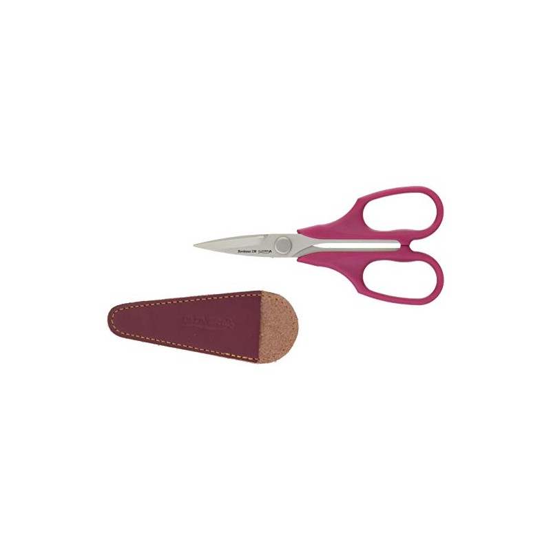 クロバー パッチワークはさみ ボルドー130 36-085