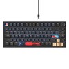 BlueSamurai 75% Wired Mechanical Gaming Keyboard - Hot Swappable, Red