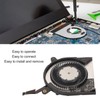 Tosuny Tosuny Ersatz-CPU- und GPU-L??fter f??r XPS 13 7390 2