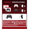 IINE Wireless PC Controller, Pro Controller with Hall Effect Joysticks/Triggers,