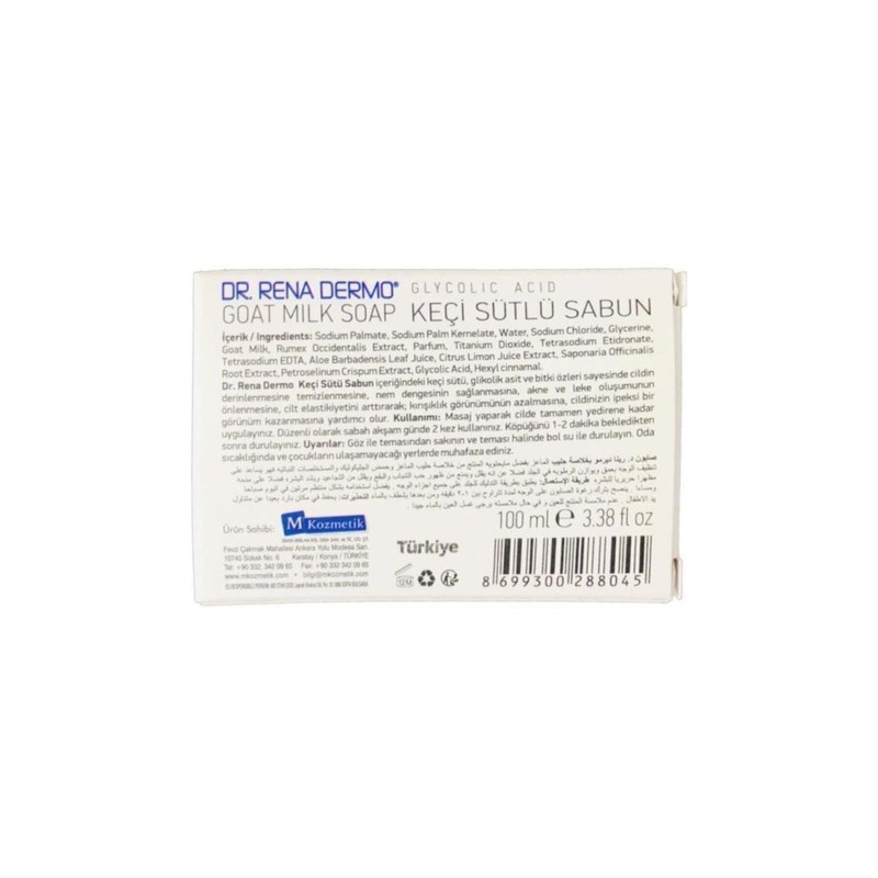 Dr Rena Dermo Goat Milk Soap for Face and Body