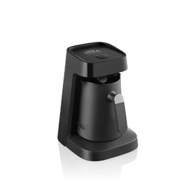 Arzum Okka Jet Automatic Turkish Coffee Maker, Black/Chrome (OK0017-KUL)