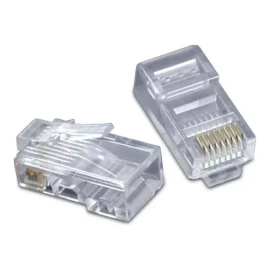 EGTMA 100 Piezas Plug Conector Cable Red Internet Utp Cat 6
