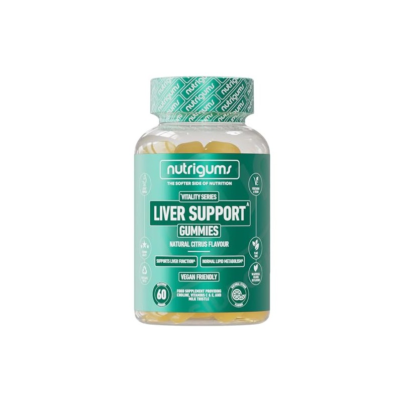 Liver Support Gummy | Citrus Flavour | 60 Vegan Gummies