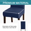 Granbest High Stretch Dining Chair Slipcovers, Universal Fit Jacquard Parson