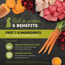 ACANA Premium Chunks Wet Cat Food Variety Pack: Salmon & Chicken + Lamb & Kidney, 3oz Cans (12 Count, 6 of Each)