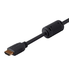 Monoprice 4K High Speed HDMI Cable - HDMI 2.0, 4K@60Hz, HDR, HDR10, Dolby Vision, 18Gbps, YUV 4:4:4, 28AWG, With Ferrite Cores, 6 Feet, Black