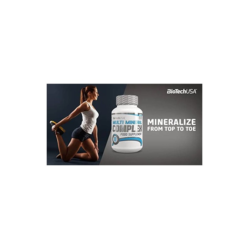 BioTechUSA Multi Mineral Complex - 100 Tablets