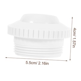 Outanaya 4Pcs Water Outlet Nozzle for Swimming Pools Durable Plastic Jet Fitting Easy to Install Spa Accessory for Hot Tubs and Bathtubs