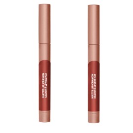 L'Oreal Paris Pack of 2 L'Oreal Paris Infallible Matte Lip Crayon, Flirty Toffee # 509