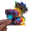 Saiyans Battle Sticker credit card:_Goku