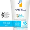 Garnier Ombrelle Sunscreen Kids Wet'n Protect Cream Spf 45, 90ml
