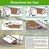 Qualirey 4 Pack Sticky Mouse Traps 8 x 14 Large