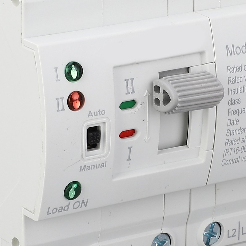 Dual Power Automatic Transfer Switch 4P 63A Emergency Generator Changeover