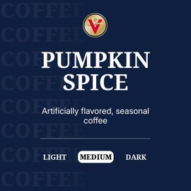 Victor Allen's Coffee Pumpkin Spice Flavored, Medium Roast, 80 Count, Single Serve Coffee Pods for Keurig K-Cup Brewers