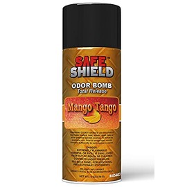 Generic Mango Tango Odor Bombs for Car Interiors - Automotive Odor Bomb with Exotic Mango Fragrance - Eliminates Unwanted Odors and Deodorizes - 6 Ounce Can, Pack of 4