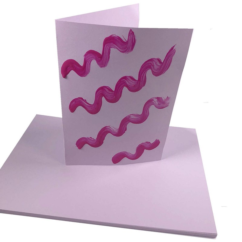 NatNip A5 Lilac Card Paper Printer - 160gsm 40 Sheets