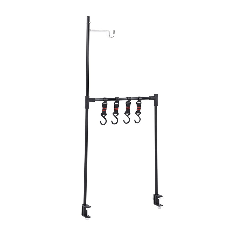 Folding Camping Shelf Desktop Storage Stand Rack Hanging Organizer with