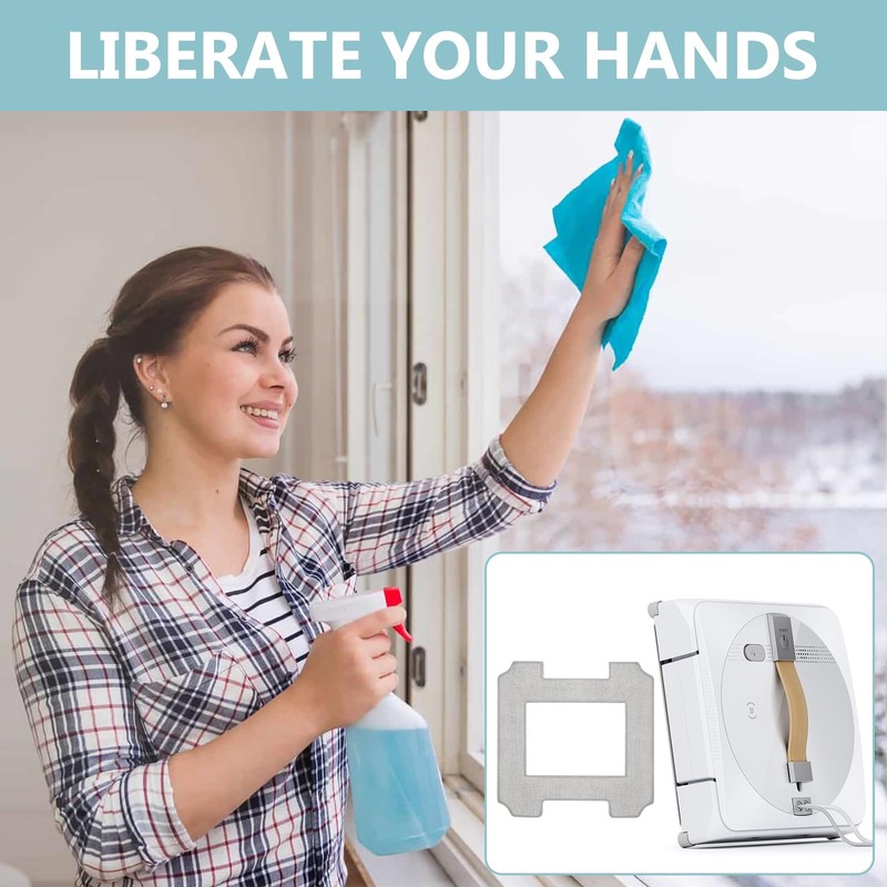 Replacement Wipes for Ecovacs Winbot W1 / W1 Pro /