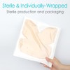 Silicone Heel Bordered Foam Dressing Waterproof Absorbent Wounds Bandages Pressure