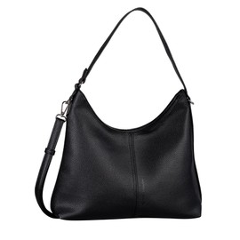 TOM TAILOR Ladies Jema Shoulder Bag, black, M