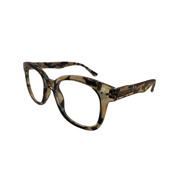 Gabriel + Simone Tess Blonde Tortoise/Blue-Light Readers / 2.00