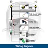 H11 H8 Fog Light Wiring Harness for J'eep 2009-2018 Wrangler