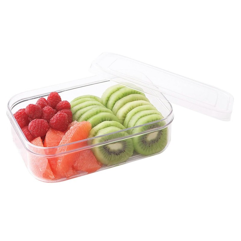 Lustroware Airtight Food Storage Container Set of 3, Micro Clear
