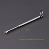 VOGARB Portable Mini Nail Clippers Collapsible Keychain Nail Clipper for