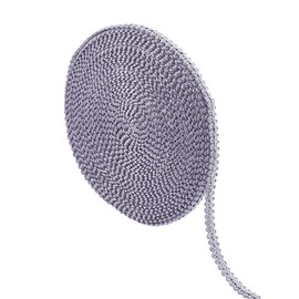 PH PandaHall 14M(15 Yards) 13mm-14mm Polyester Woven Gimp Braid Trim for Costume DIY Crafts Sewing Jewellery Making, Darkgray