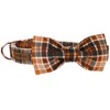 Lionet Paws Dog Collar with Bow Tie, Durable Comfortable Cotton