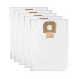 VB090F 5 Pack Fleece Filter Bags Fit for Bo-sch VAC090A VAC090AH VAC090S 9 Gallon Dust Extractor, Dust Collector Bags for Bo-sch Vacuum Cleaner Replacement Parts