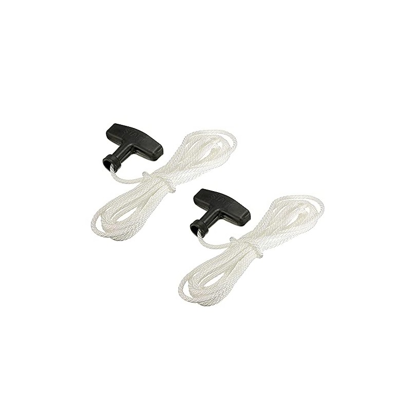Fougcol 2 Set Pull Cord 3.9 ft with Recoil Starter
